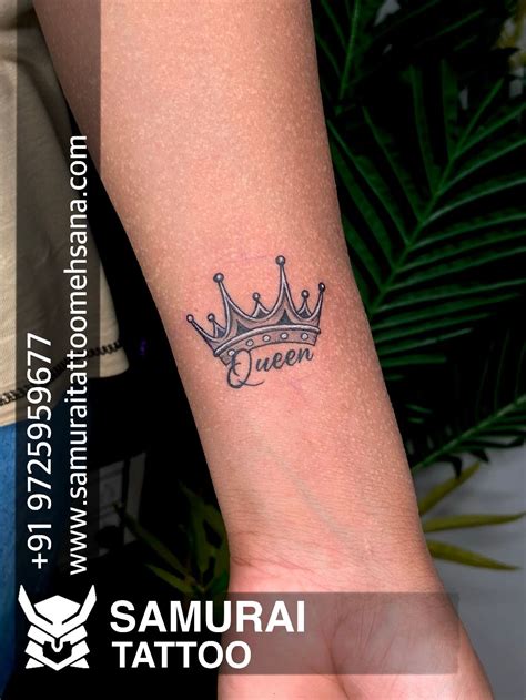 custom crown tattoo designs.